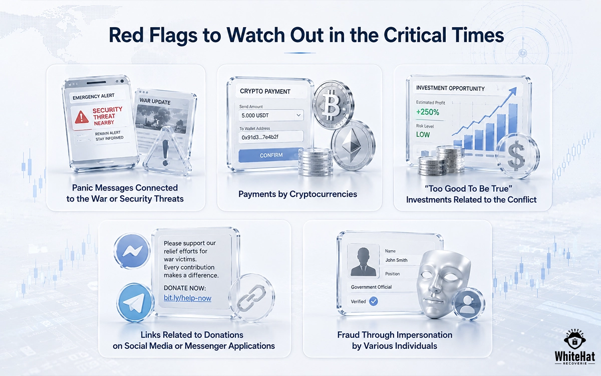 Red flags to watch during critical times