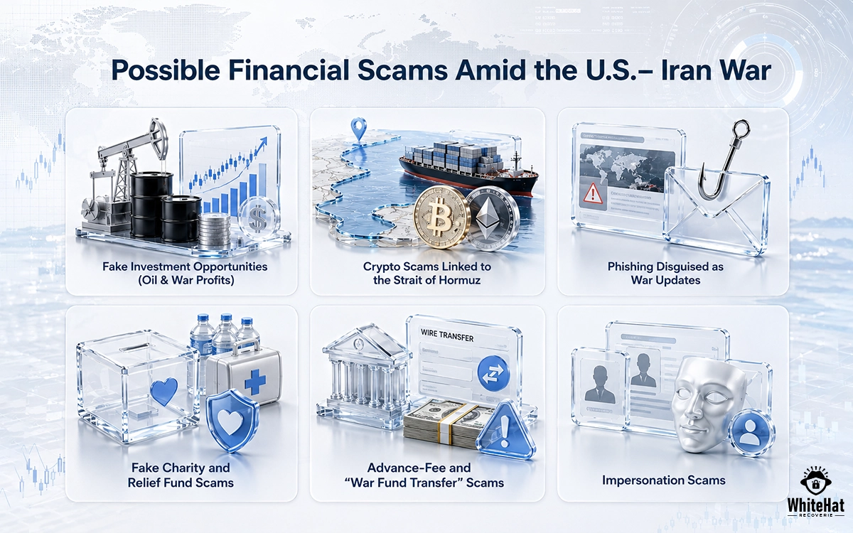 Possible financial scams amid the US-Iran war